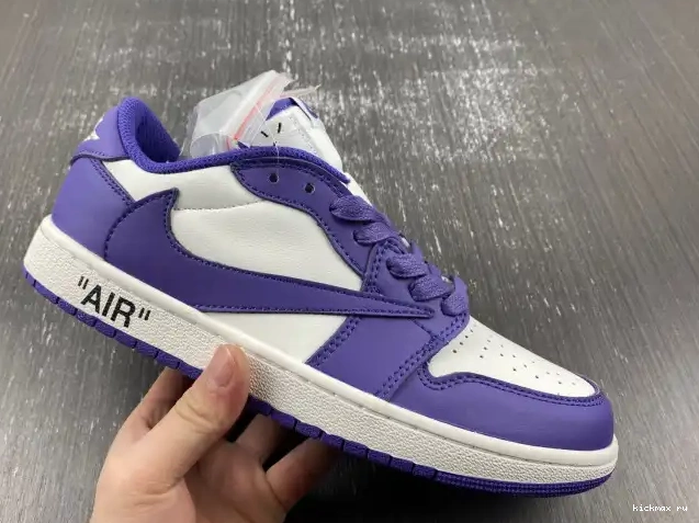 Cheap MAX AIR X JORDAN SCOTT 1 TRAVIS DM7890-386 OFF-WHITE X CUSTOM 0613